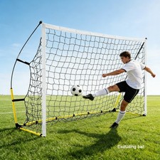 12x6ft Pop Up Football Goal PORTABLE TRAINING Garden Goals W/ Bag Quick Set