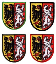 🇩🇪 Landkreis Goslar Wappen Aufnäher/Patch Deutschland/Niedersachsen/Harz