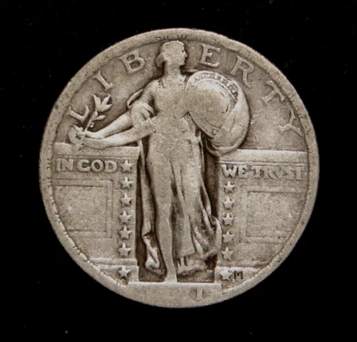 FILLER 1921 STANDING LIBERTY QUARTER OLD US TYPE COIN