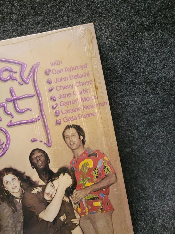 Винтажная виниловая пластинка Saturday Night 1976 комедийный альбом NBC Arista SNL Cast - Изображение 4 из 4
