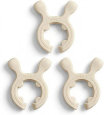 3-Pack Deer Antler Silicone Spoon Rest - 2-In-1 Clip-On Pot Handle Holder & Boil