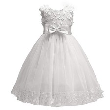 Acecharming Flower Girl Dresses for Wedding, Bridesmaid Baby Girl Pageant Ele...