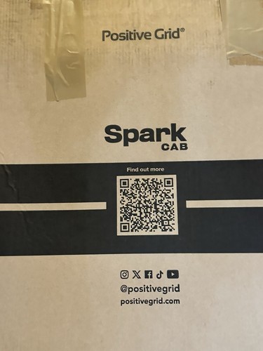 Positive Grid Spark CAB Powered FRFR Speaker Cab Black - Picture 5 of 13