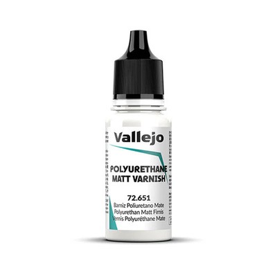 Vallejo - Auxiliary Products - 18ml Polyurethane Matt Varnish