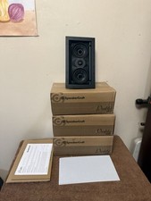 SpeakerCraft Profile Aim LCR3 One In-Wall Speaker Set Of 3 New