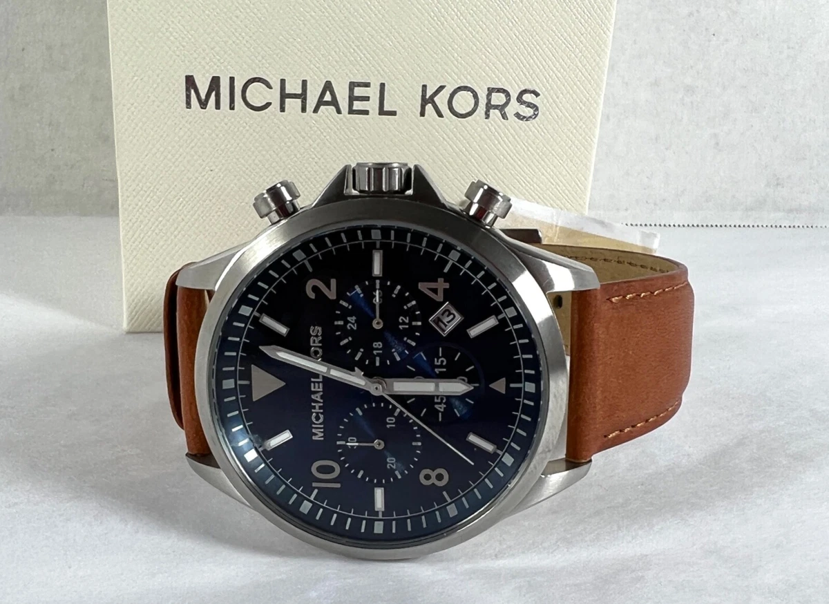 Michael kors gage chronograph watch outlet
