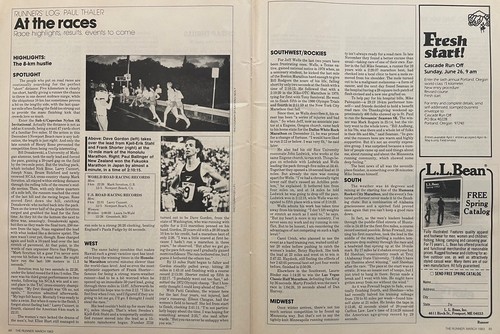 1983 The Runner Magazine March Kenya Olympic power, Nike ad - Picture 22 of 24