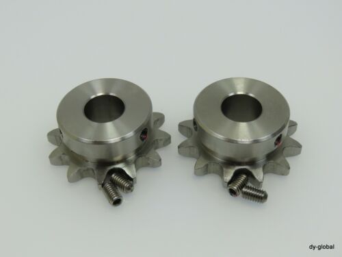 Used Stainless steel chain sprocket 40-12TB  Lot of 2 SM40B12 TRS-I-13=4NXX - Picture 1 of 4