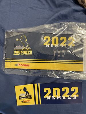 Brumbies Stubby Holder & sticker Freepost Acc667 | eBay Australia
