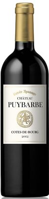 CHATEAU PUYBARBE CUVEE APANAGE 2012 Cotes de Bourg Bordeaux