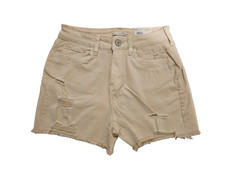 SO Women's High Rise Curvy Midi Distressed Shorts Junior Size9/29 New With Tags