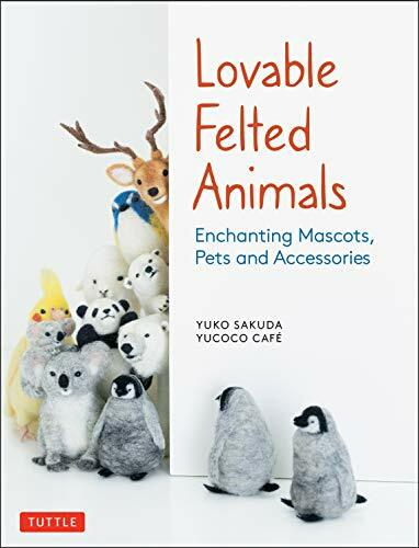 Lovable Felted Animals by yucoco cafe (Paperback Book) - Image 6