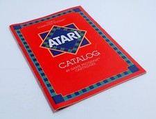 Vintage 1981 Atari Video Computer System Catalog 45 Game Program Cartridges