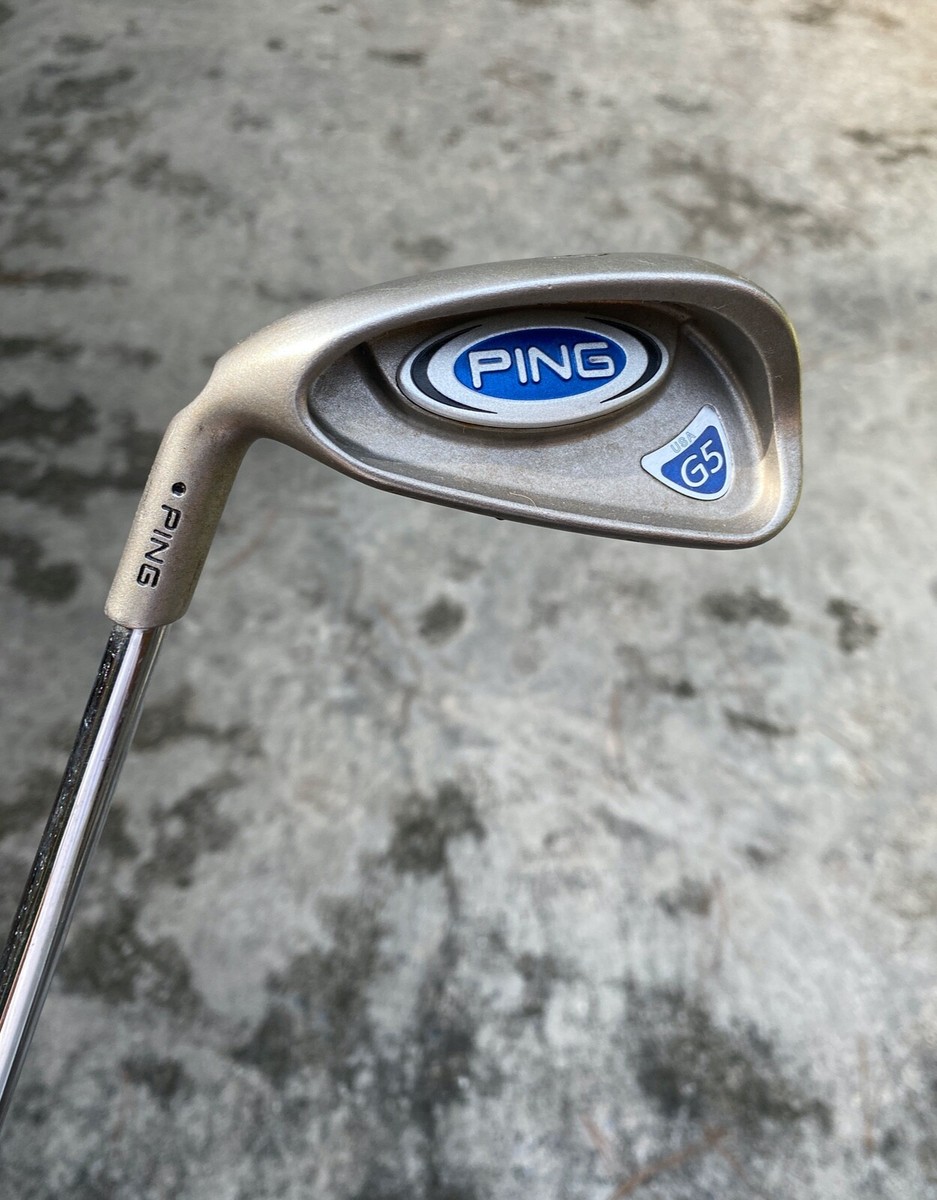 Left Handed Ping G5 Black Dot 6 Iron Regular Steel Shaft Ping Grip Left Handed Ping G5 Black Dot 6 Iron Regular Steel Shaft Ping Grip