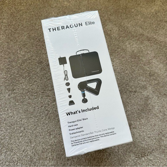 Theragun Elite Percussive Therapy Massage Device - Black Theragun Elite Percussive Therapy Massage Device - Black