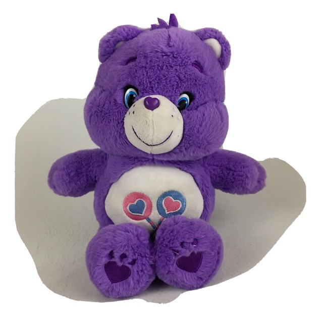 14” Care Bear Share Bear Purple Lollipops 2014 Those