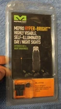 Meprolight ML-41770 Green Hyper-Bright Night Sight for S&W M&P Shield, Plus,2.0