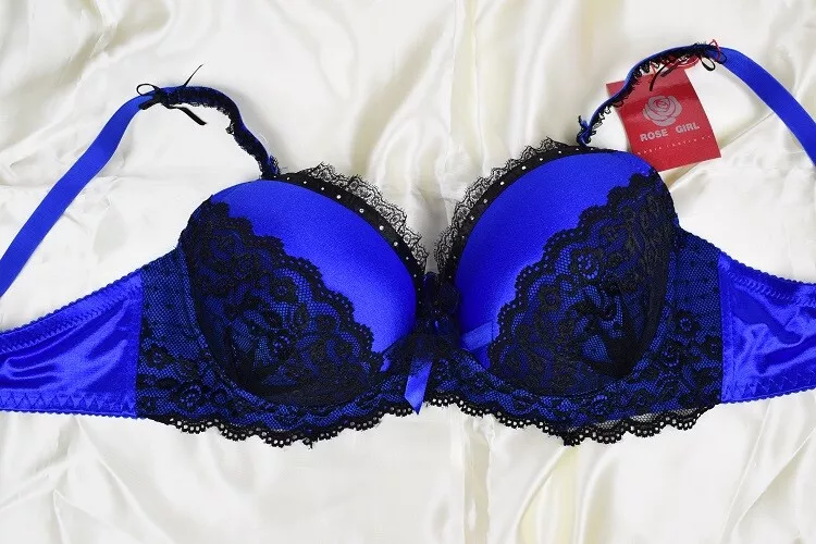 Royal blue hotsell lace bra
