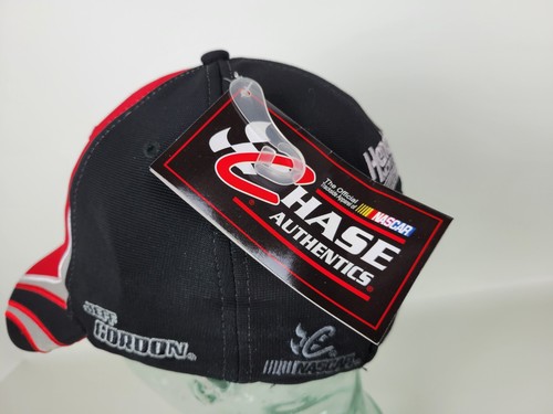 NWT Chase Nascar Jeff Gordon Red Black Adjustable Hat Hendrick 24 - Picture 5 of 10