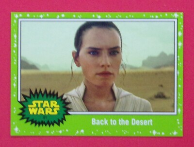 2019 Star Wars Journey to The Rise of Skywalker Green - Pick Your Card