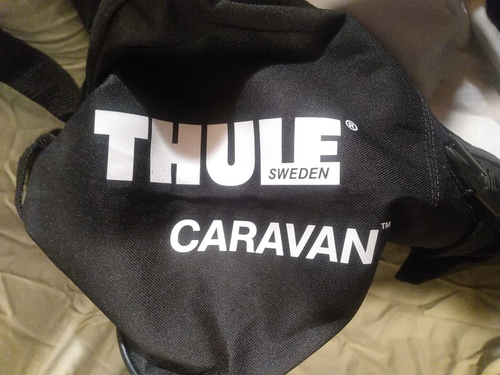 THULE Caravan Soft Side Cargo Carrier Roof Bag 13 cu. ft. Model 857 - Picture 20 of 23