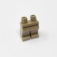 970c00 LEGO Minifigure Hips  Legs DARK TAN Minifig Plain Monochrome
