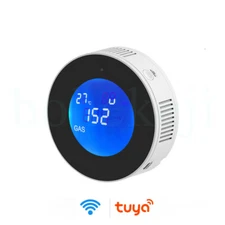 Wifi Smart Natural Gas Alarm Sensor Gas Leak Detector bohekeji Tuya