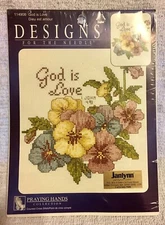 NIP Janlynn Designs For The Needle Counted Cross Stitch Kit #114908 God is Love