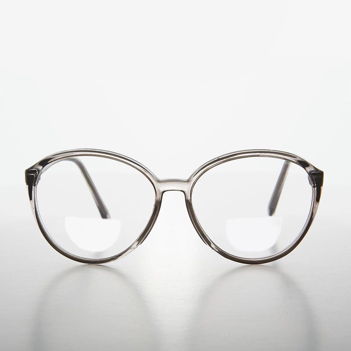 Round bifocal sales glasses