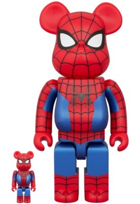 MEDICOM TOY BE@RBRICK SPIDER-MAN FINAL SUIT 100％&400％ No Way Home Action Figure