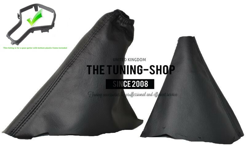 Nero Punto Pelle Automatico Ghetta Della Marcia + Plastica Telaio Per - Foto 4