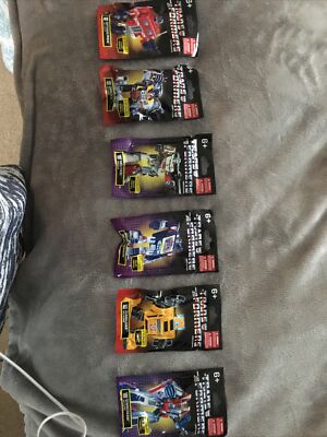Transformers In Disguise Mini Figures New Lot Of 6 Complete Set Limited Edition