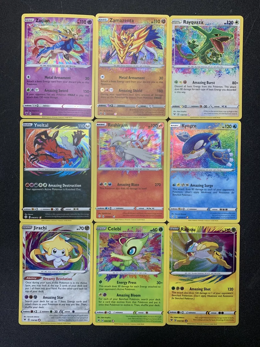 Carta Pokemon 'raikou' - Rara Incrivel Original Portugues