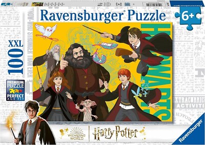 NEW SEALED Ravensburger 13364 Harry Potter & Wizards 100Pc XXL Puzzle USA SELLER