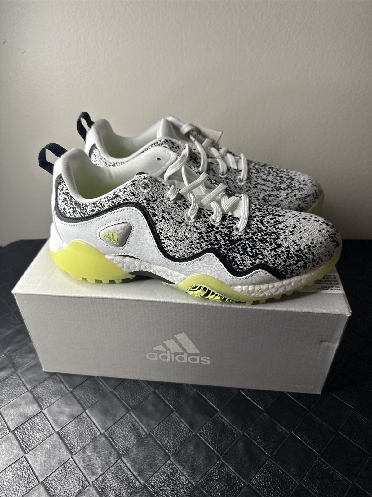 ADIDAS+Golf+Shoes+W+CODECHAOS+21+WomenE28099s+Sz+9.5+Grey+2F+Black+