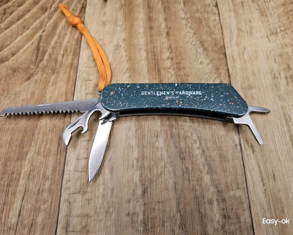 Multi-Tool / Camp Knife Fire Starter / 7 tools/ GENTLEMEN'S HARDWARE / 7222407