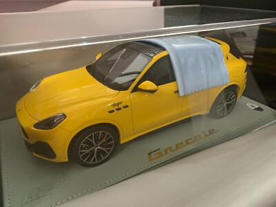 BBR 1/18 Maserati Grecale Trofeo modèle résine jaune sans