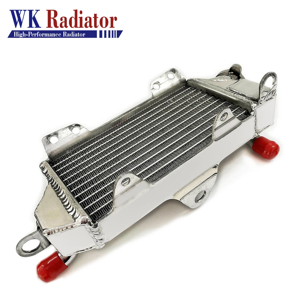 Radiador completo de aluminio Fit KAWASAKI KX 500 KX500 1988-2004 1989 1990 1991 1992 Foto 4 de 4