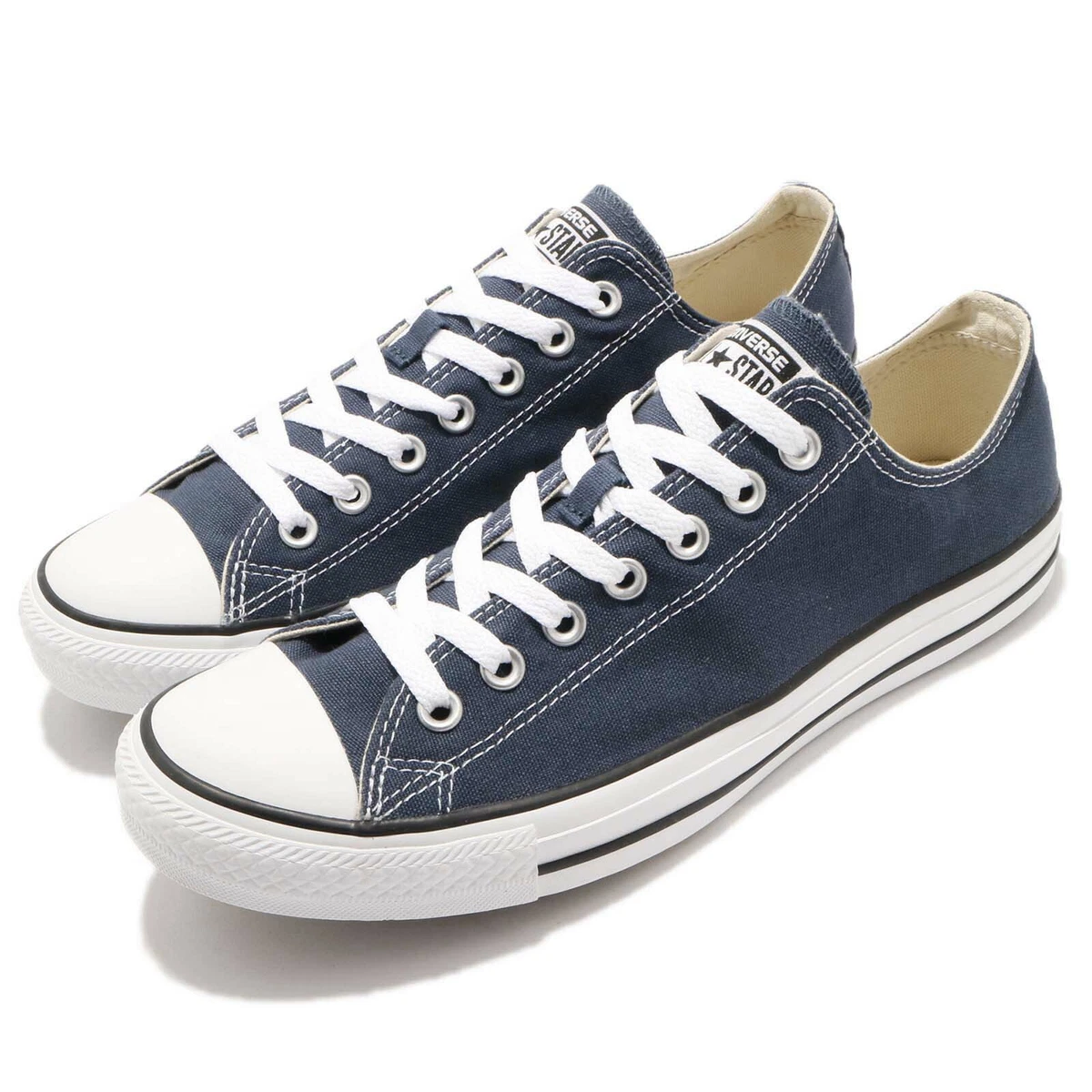 Chuck Taylor All Star Navy Canvas White Men Shoes Plimsolls M9697C |