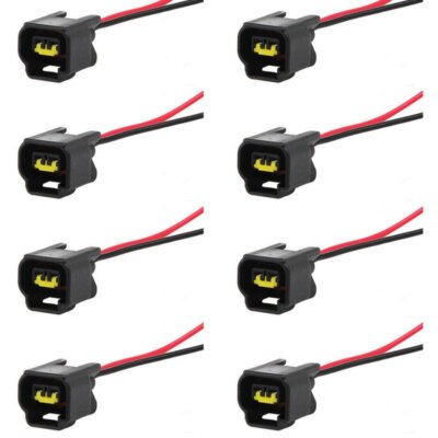 8X Ignition Coil Connector Pigtail Plug for Ford 4.6L 5.4L 6.8L F-150 Mustang