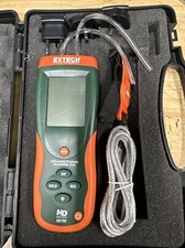 Extech Differential Pressure Manometer 5 PSI HD 750 With Case Free Shipping