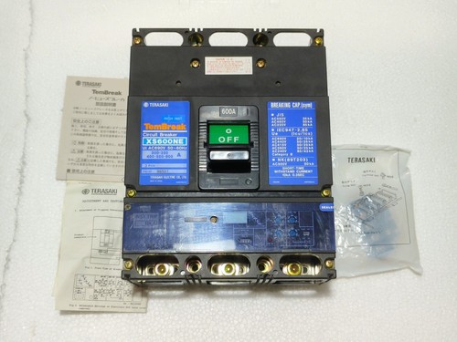 TERASAKI TEMPREAK XS600NE 600A INTERRUTTORE SHUNT TRIP 200-480V (SPEDIZIONE GRATUITA) - Foto 2 di 10