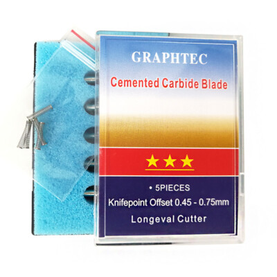 5pc Graphtec CB15 Silhouette Cameo Craftrobo Cutting Plotter Blade CB15U Vinyl 