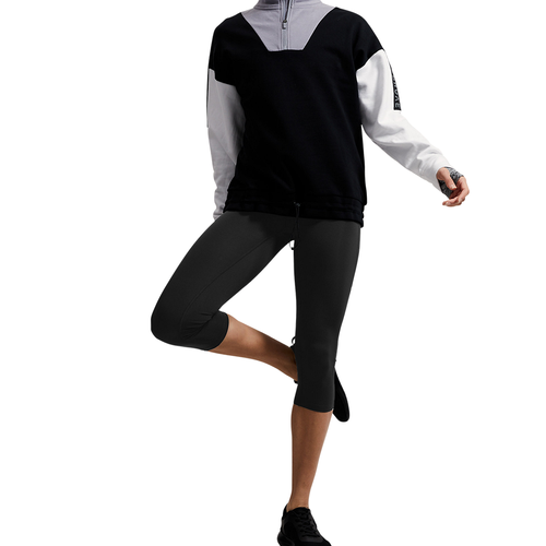 Ladies Ex M\u0026S Black Cropped Gym 