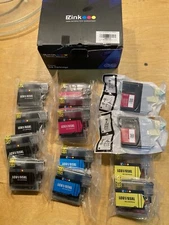 EZ Ink Cartridges LC61/65XL Large Lot of 13 EZ  Ink Refill CARTRIDGES  Exp 9/21