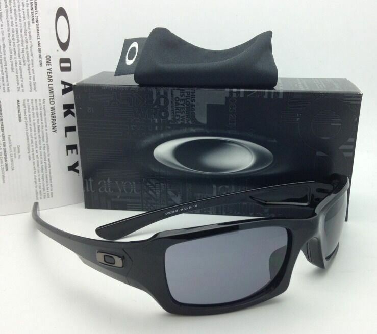 Authentic OAKLEY Sunglasses FIVES SQUARED OO9238-04 54-20 Black