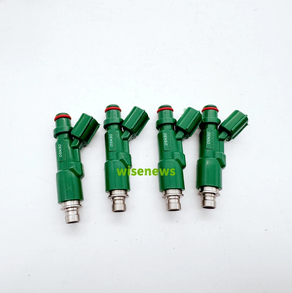 Inyectores de combustible DENSO para Toyota Echo 2000-2004 1,5 L 23250-21020 nuevos 4 piezas Foto 4 de 4
