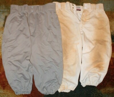 RARE 34 DIF. GAME USED PANTS : CHARLOTTE COUNTY REDFISH  - 2007 - SCL - BASEBALL