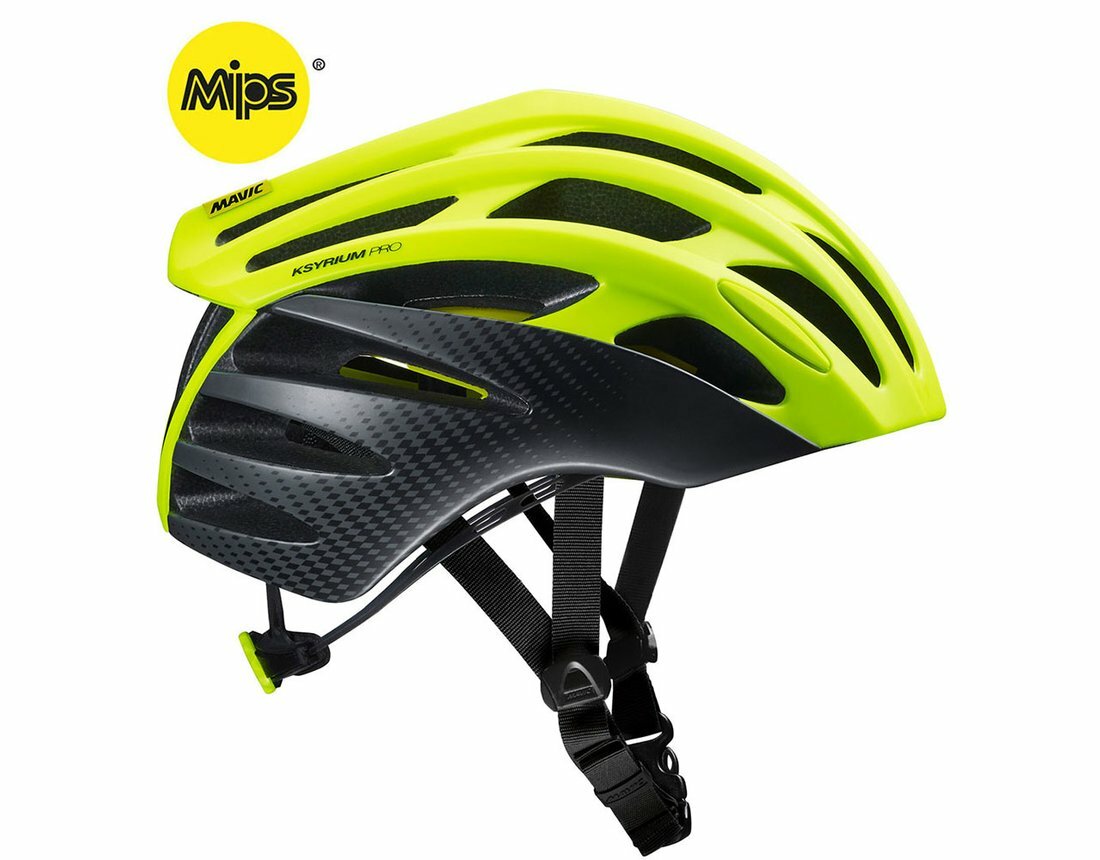Mavic ciclismo Ksyrium Pro MIPS Casco De Seguridad Amarillo Negro Grande L Mavic ciclismo Ksyrium Pro MIPS Casco De Seguridad Amarillo Negro Grande L