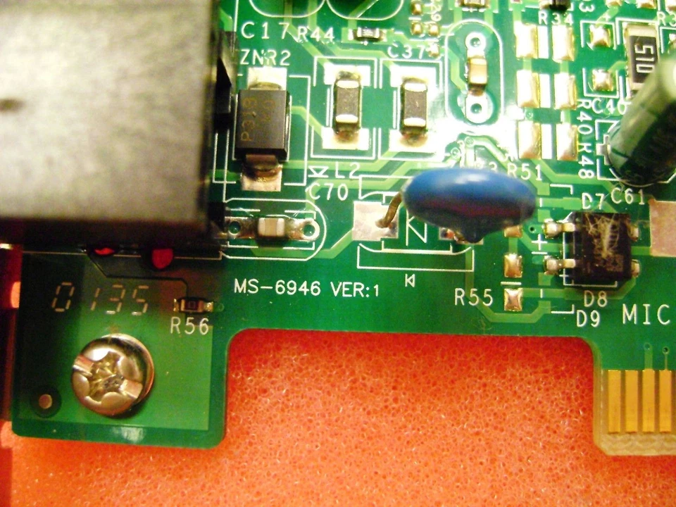 Gateway 500S 56K PCI Internal Modem 6001969 Broadcom MS 6946 Ver.1 - Image 2 of 4